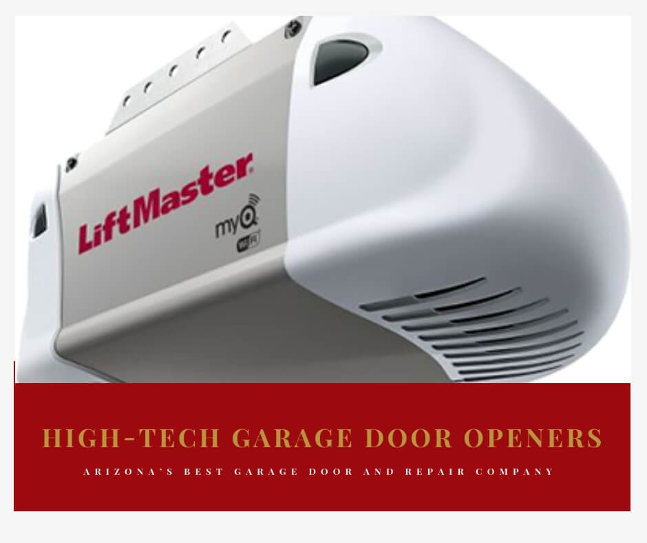 high technololgy gararage door openers