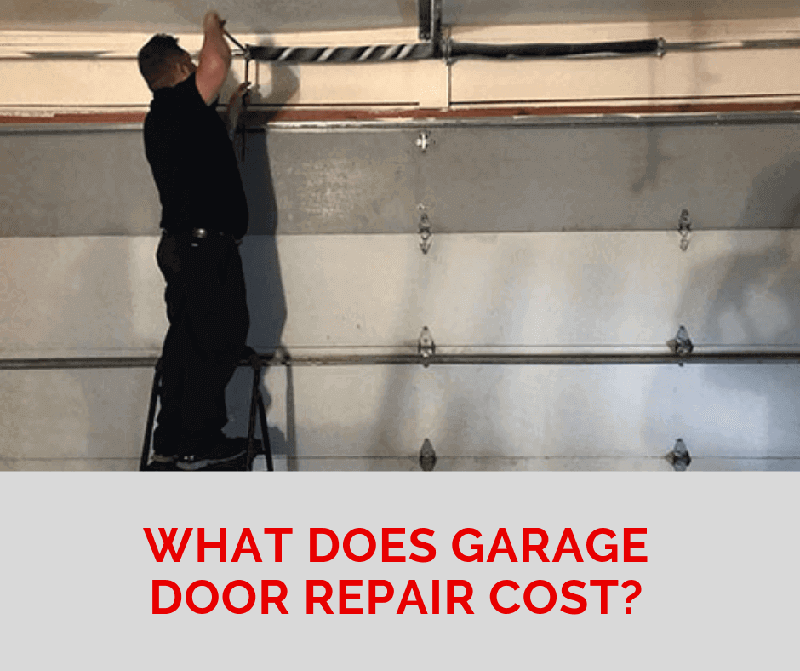 Garage Door Repair Cost Arizona S, How Much Does It Cost To Repair A Garage Door Panel