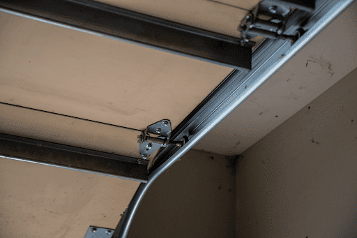 a garage door that may need it's rollers inspected by Arizona's Best Garage Door Repair